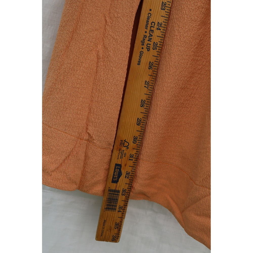 Promesa Peach Textured Deep V-Neck Twist Front Mini Women Dress Small NWOT - Picture 5 of 11